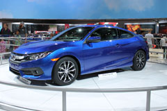 2016 Honda Civic Coupe Side Front