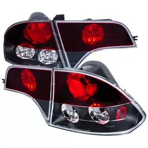 2009 Honda Civic PRO Design Black Tail Lights