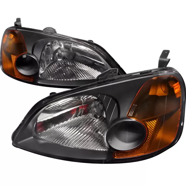 PRO Design Black Headlights for 7th Gen Honda Civic