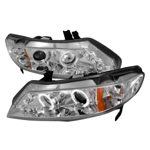 Honda Civic - 2006 to 2011 - 4 Door Sedan [All] (Projector With Halo, LED Accent Lights)