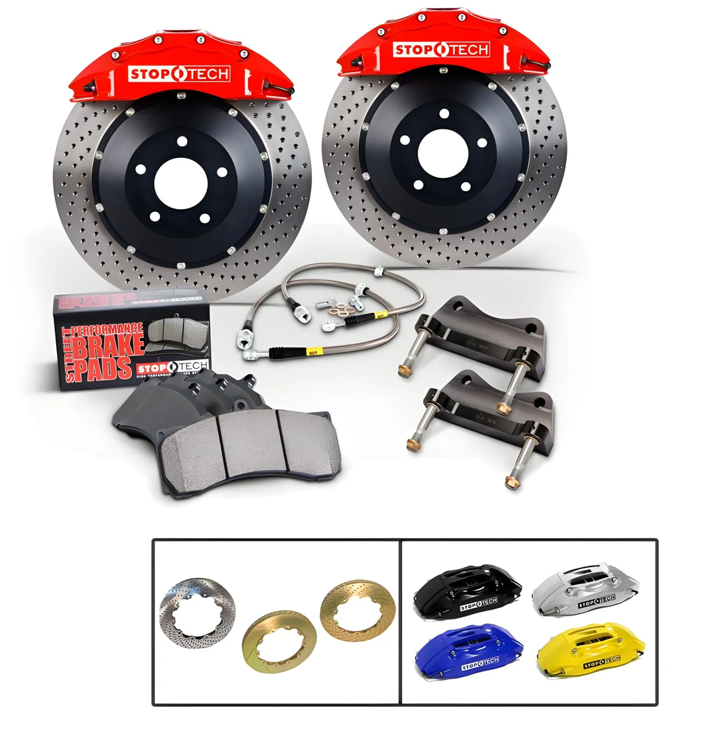 StopTech Big Brake Kit for Honda Civic 15 14 13 12 11 10 09 08 07 