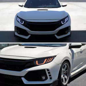 2017 Honda Civic PRO Design Black LED Headlights